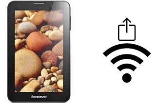 Générer un QR code avec la clé Wifi sur un Lenovo IdeaTab A3000