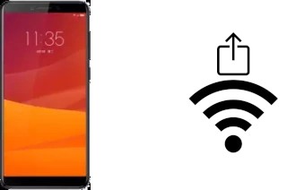 Générer un QR code avec la clé Wifi sur un Lenovo K5 2018