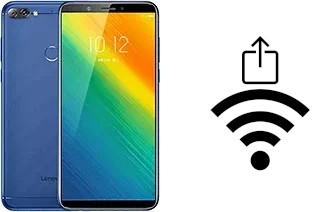 Générer un QR code avec la clé Wifi sur un Lenovo K5 Note (2018)