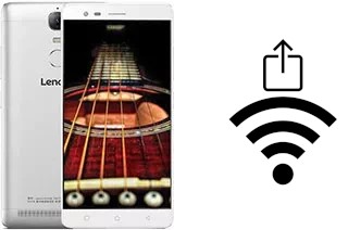 Générer un QR code avec la clé Wifi sur un Lenovo K5 Note