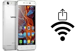 Générer un QR code avec la clé Wifi sur un Lenovo Vibe K5 Plus