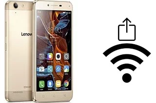 Générer un QR code avec la clé Wifi sur un Lenovo Vibe K5