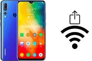 Générer un QR code avec la clé Wifi sur un Lenovo K6 Enjoy