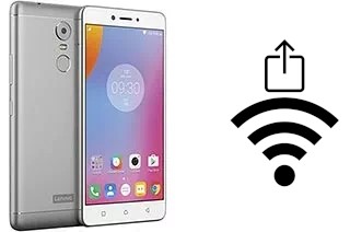 Générer un QR code avec la clé Wifi sur un Lenovo K6 Note