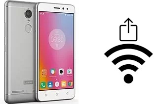 Générer un QR code avec la clé Wifi sur un Lenovo K6