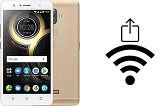 Générer un QR code avec la clé Wifi sur un Lenovo K8 Plus