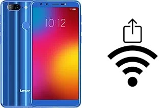 Générer un QR code avec la clé Wifi sur un Lenovo K9