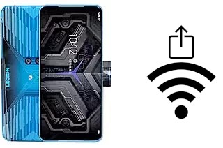 Générer un QR code avec la clé Wifi sur un Lenovo Legion