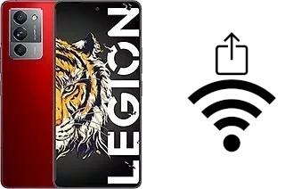 Générer un QR code avec la clé Wifi sur un Lenovo Legion Y70