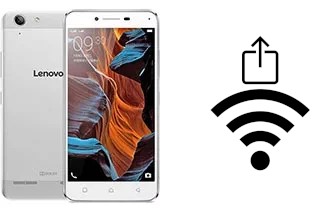 Générer un QR code avec la clé Wifi sur un Lenovo Lemon 3