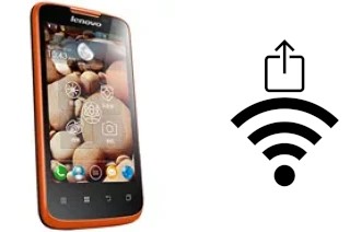 Générer un QR code avec la clé Wifi sur un Lenovo S560