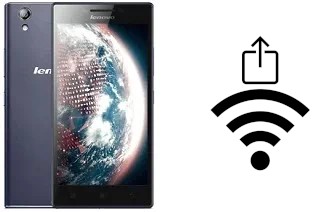 Générer un QR code avec la clé Wifi sur un Lenovo P70