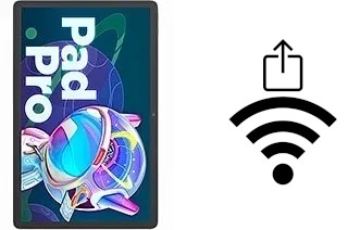 Générer un QR code avec la clé Wifi sur un Lenovo Pad Pro 2022