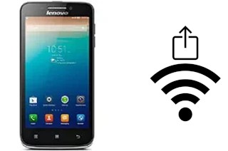 Générer un QR code avec la clé Wifi sur un Lenovo S650