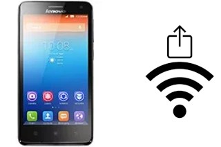 Générer un QR code avec la clé Wifi sur un Lenovo S660