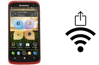 Générer un QR code avec la clé Wifi sur un Lenovo S820