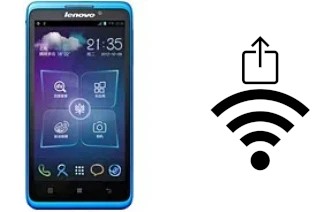 Générer un QR code avec la clé Wifi sur un Lenovo S890