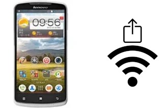 Générer un QR code avec la clé Wifi sur un Lenovo S920