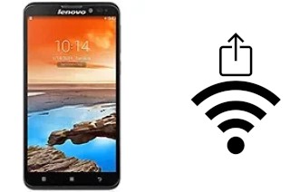 Générer un QR code avec la clé Wifi sur un Lenovo S939