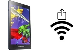 Générer un QR code avec la clé Wifi sur un Lenovo Tab 2 A8-50