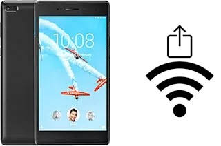 Générer un QR code avec la clé Wifi sur un Lenovo Tab 7 Essential