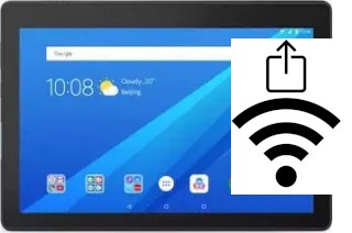 Générer un QR code avec la clé Wifi sur un Lenovo Tab E10