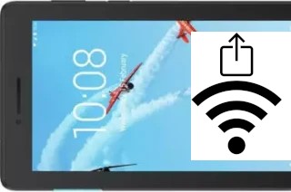 Générer un QR code avec la clé Wifi sur un Lenovo Tab E7 Wi-Fi