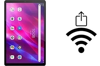 Générer un QR code avec la clé Wifi sur un Lenovo Tab K10