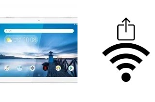 Générer un QR code avec la clé Wifi sur un Lenovo Tab M10