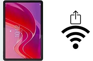 Générer un QR code avec la clé Wifi sur un Lenovo Tab M11