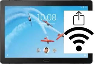 Générer un QR code avec la clé Wifi sur un Lenovo Tab P10