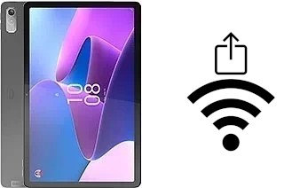 Générer un QR code avec la clé Wifi sur un Lenovo Tab P11 Pro Gen 2