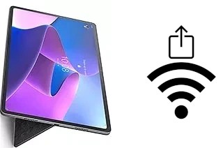 Générer un QR code avec la clé Wifi sur un Lenovo Tab P12 Pro