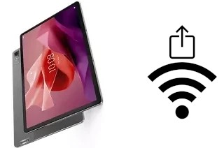 Générer un QR code avec la clé Wifi sur un Lenovo Tab P12