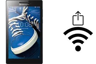 Générer un QR code avec la clé Wifi sur un Lenovo Tab 2 A7-20