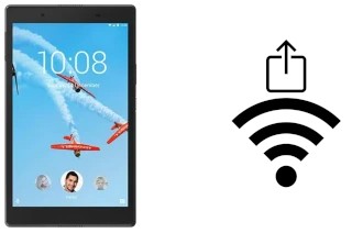 Générer un QR code avec la clé Wifi sur un Lenovo Tab4 8