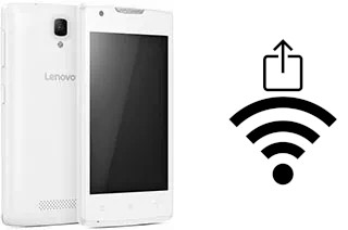 Générer un QR code avec la clé Wifi sur un Lenovo Vibe A