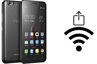 Générer un QR code avec la clé Wifi sur un Lenovo Vibe C