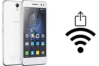 Générer un QR code avec la clé Wifi sur un Lenovo Vibe S1 Lite