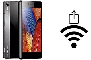 Générer un QR code avec la clé Wifi sur un Lenovo Vibe Shot