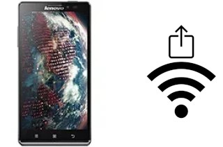 Générer un QR code avec la clé Wifi sur un Lenovo Vibe Z K910