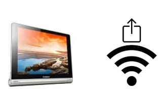 Générer un QR code avec la clé Wifi sur un Lenovo Yoga Tablet 10