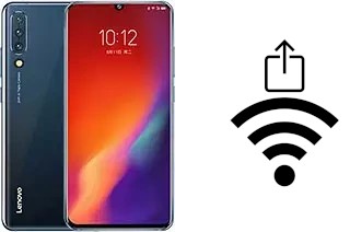 Générer un QR code avec la clé Wifi sur un Lenovo Z6