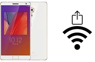 Générer un QR code avec la clé Wifi sur un Lenovo ZUK Edge