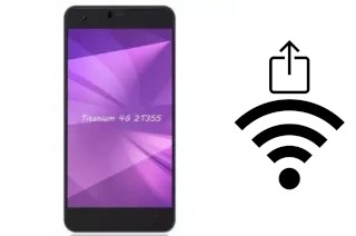 Générer un QR code avec la clé Wifi sur un Leotec Titanium 2T355