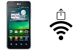 Générer un QR code avec la clé Wifi sur un LG Optimus 2X