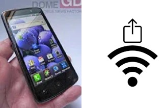 Générer un QR code avec la clé Wifi sur un LG Optimus LTE