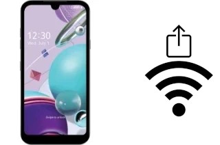 Générer un QR code avec la clé Wifi sur un LG Aristo 5