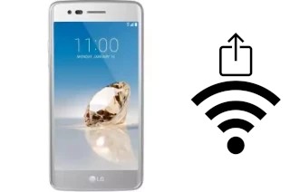 Générer un QR code avec la clé Wifi sur un LG Aristo