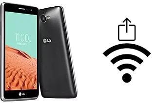 Générer un QR code avec la clé Wifi sur un LG Bello II